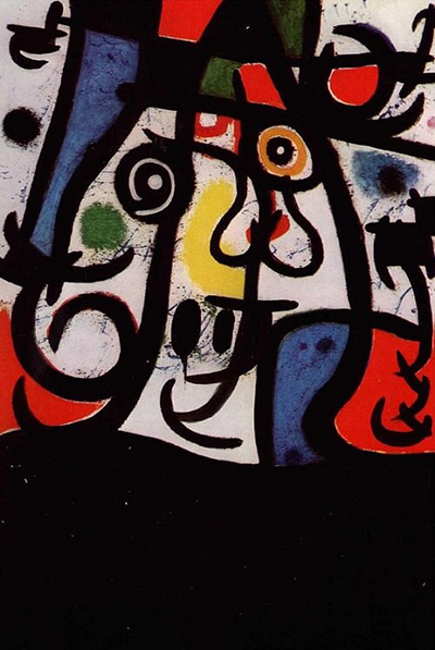 Woman and Birds Joan Miro